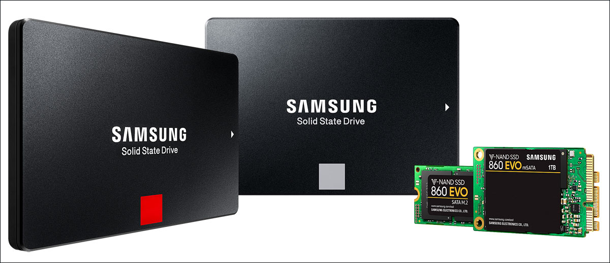 Dyski SSD 860 Pro i Evo 2