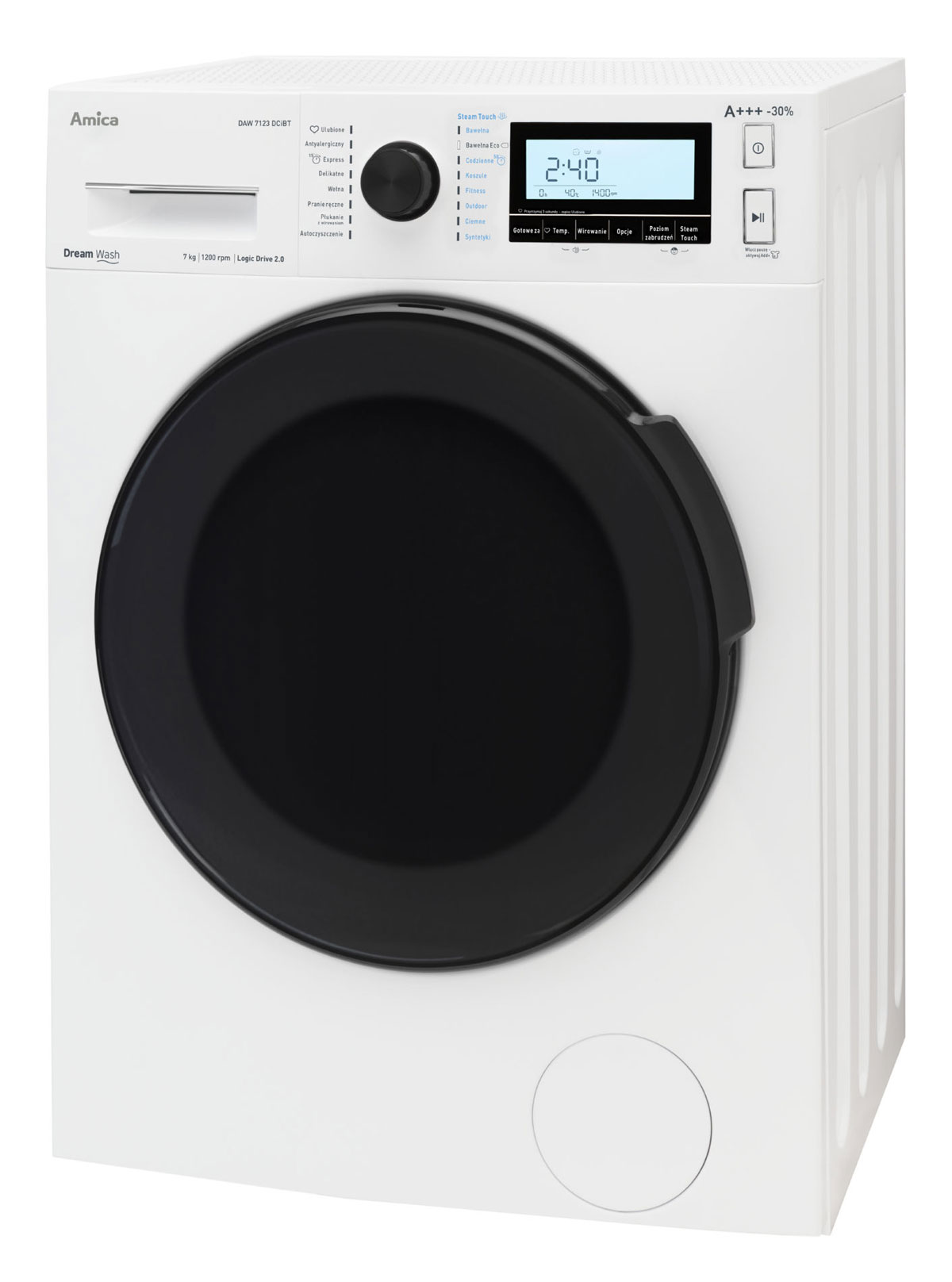 Pralka DAW7123DCIBT SteamTouch 2
