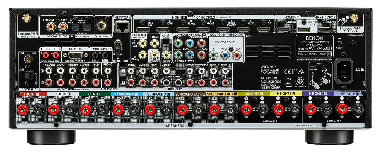 Amplitunery AVR-X4500H i AVR-X3500H 2