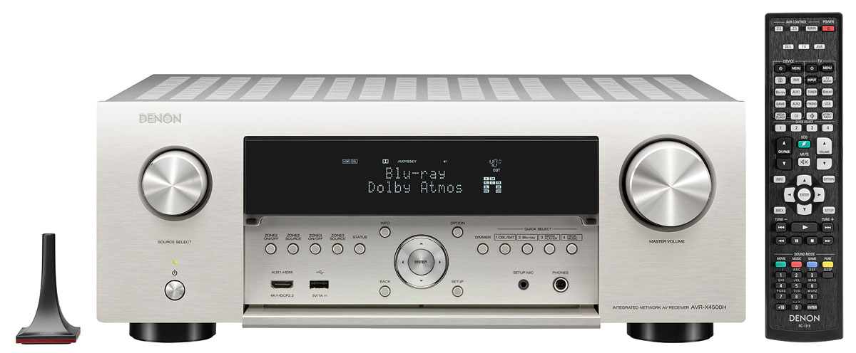 Amplitunery AVR-X4500H i AVR-X3500H 3