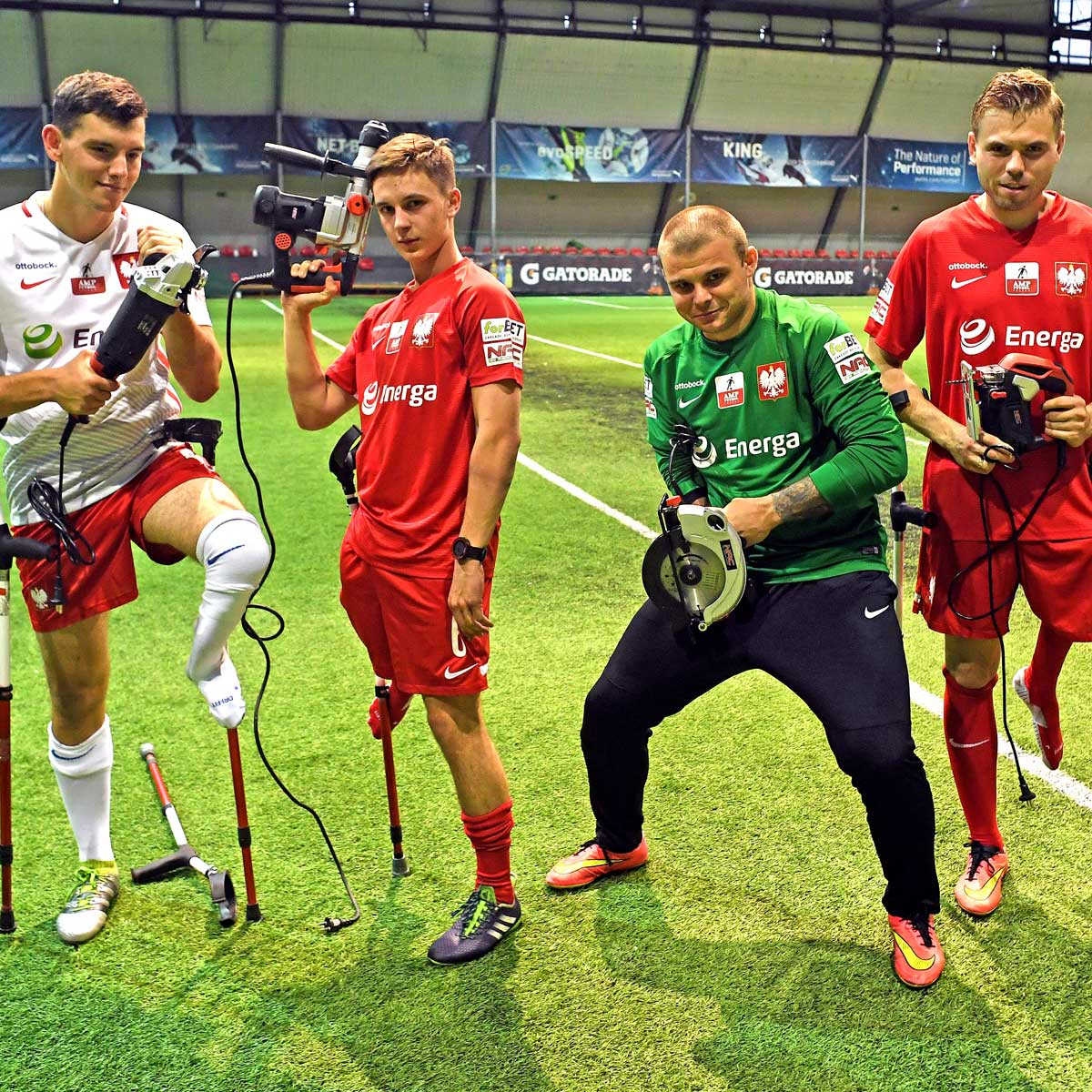Wspiera reprezentację amp futbolu