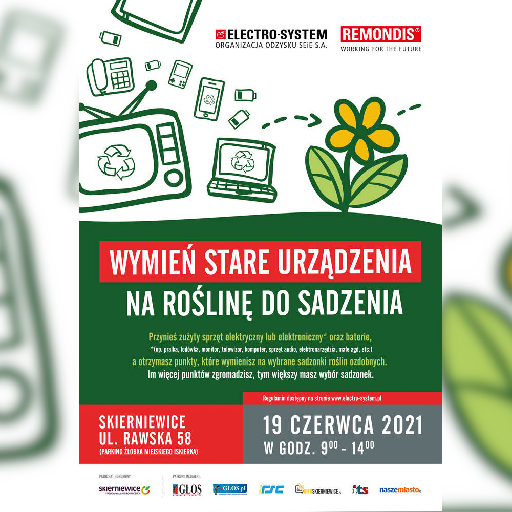 Wymień stare urządzenia na roślinę do sadzenia