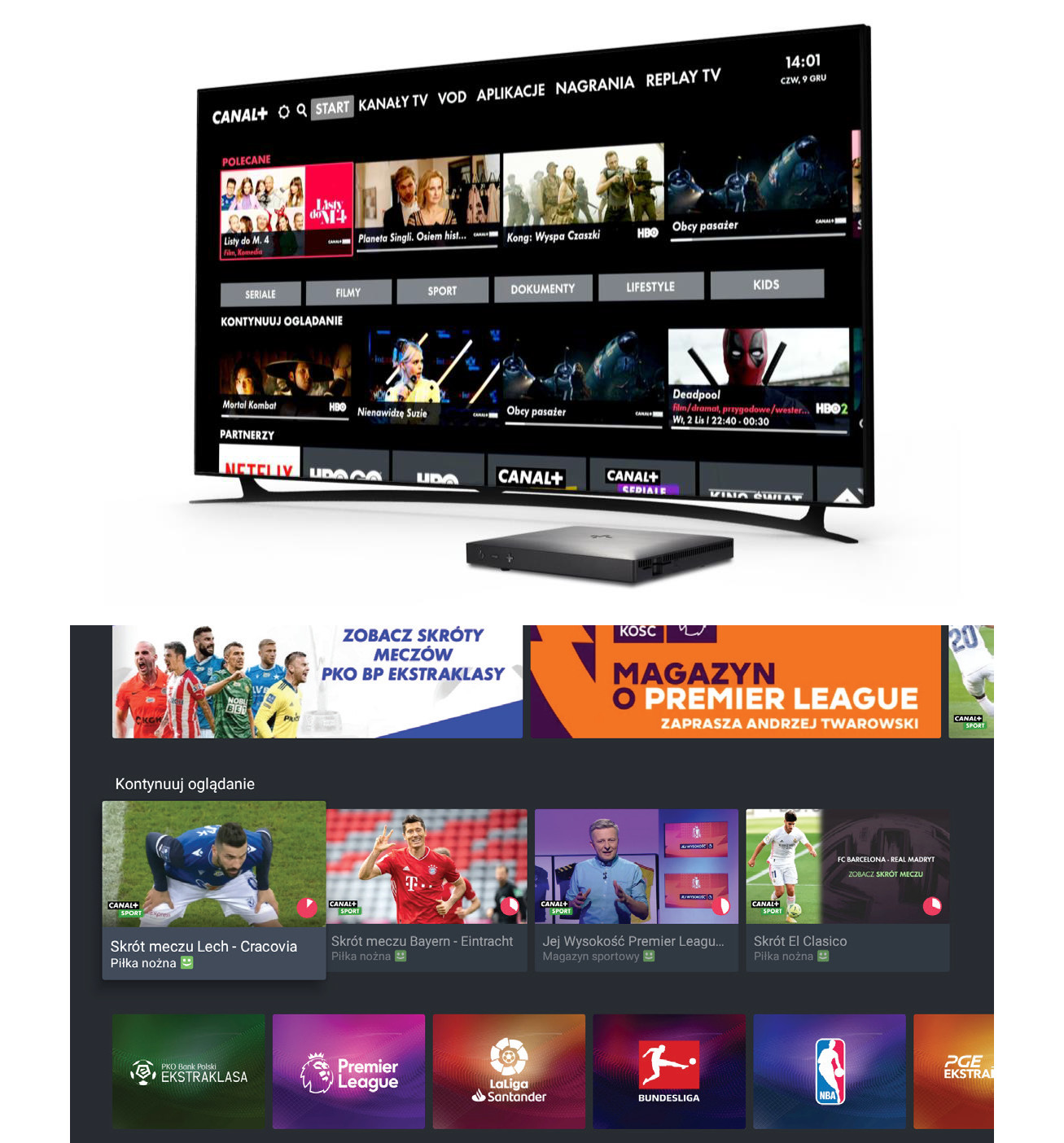 Dekoder Canal+ UltraBox+