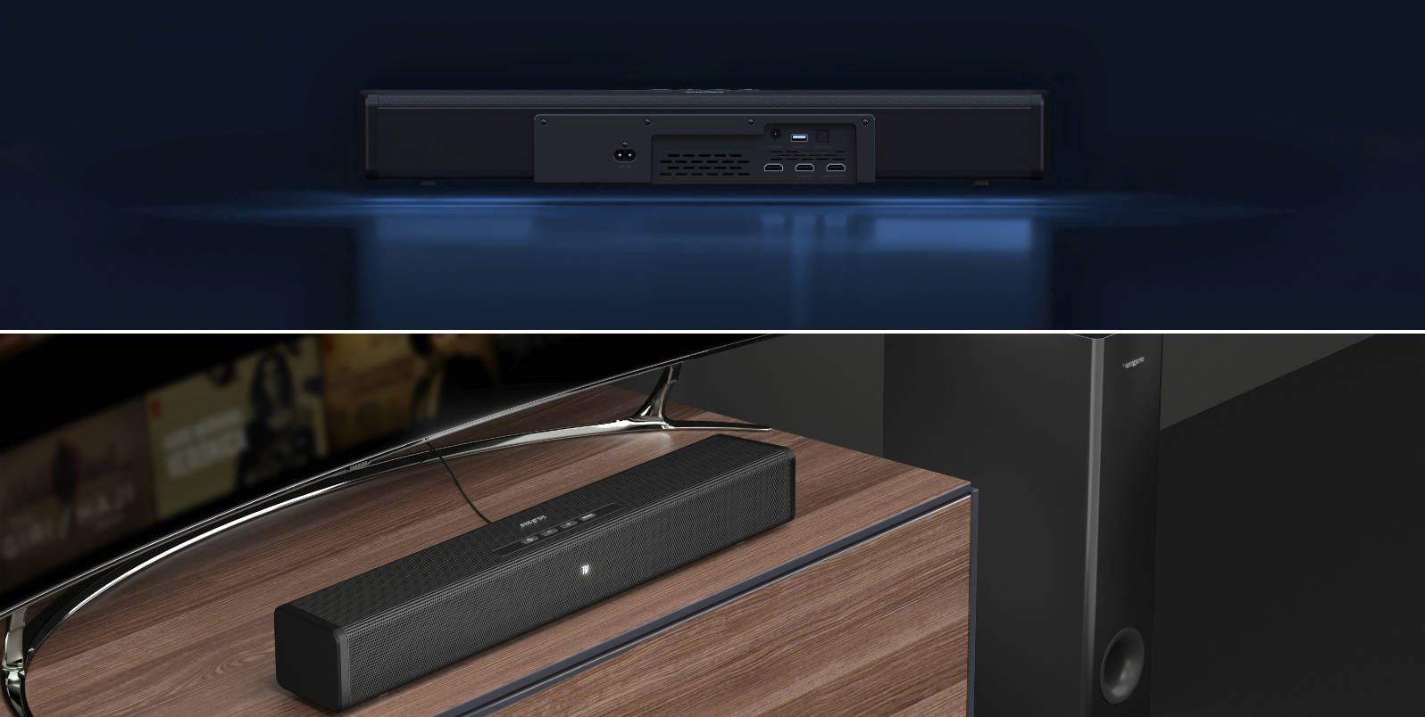 Kompaktowy soundbar