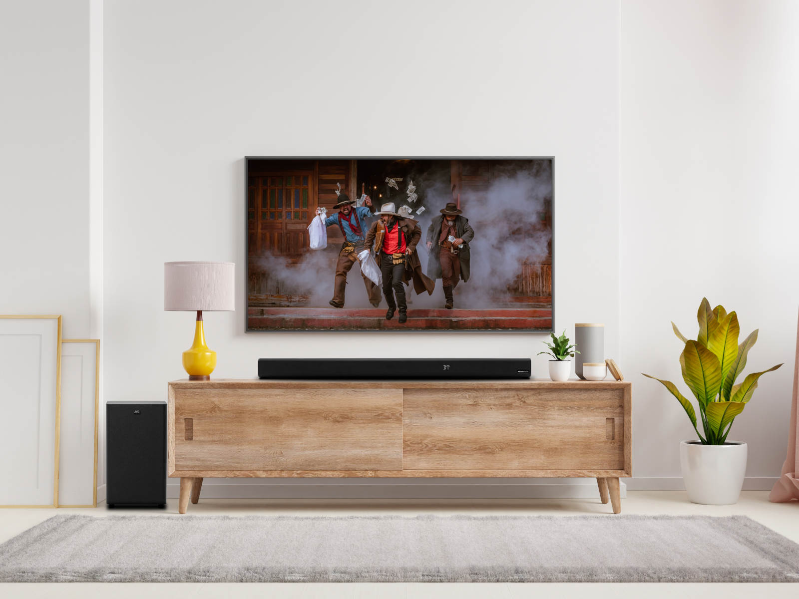 Soundbar 3.1 z bezprzewodowym subwooferem