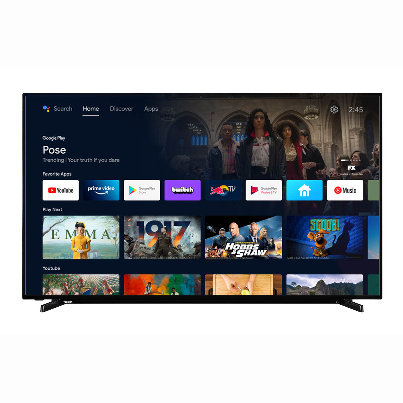 Telewizory Ultra HD Android TV z serii