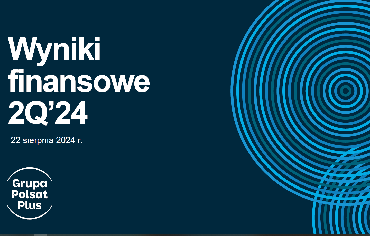 Wyniki w II kwartale 2024 roku