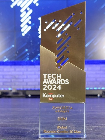 Roomba Combo 10 Max numerem 1 w plebiscycie TechAwards 2024-2