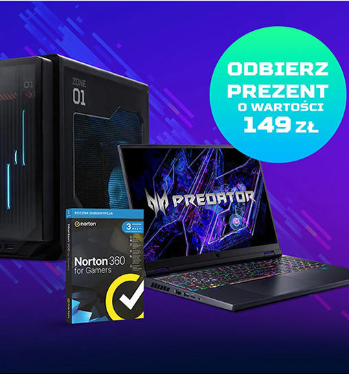 Acer Gaming – promocja z Norton 360 i rabatem na kolejne zakupy