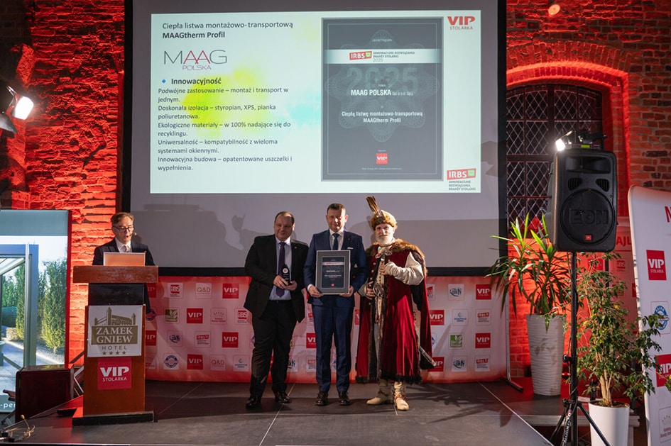 Listwa nagrodzona za innowacyjność-2