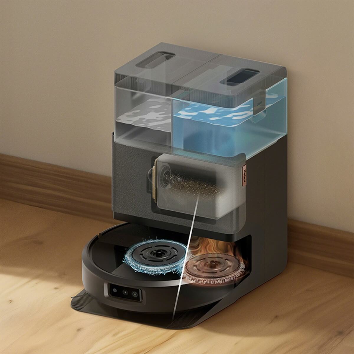 Robot odkurzająco-mopujący iRobot Roomba Plus 505 Combo-3