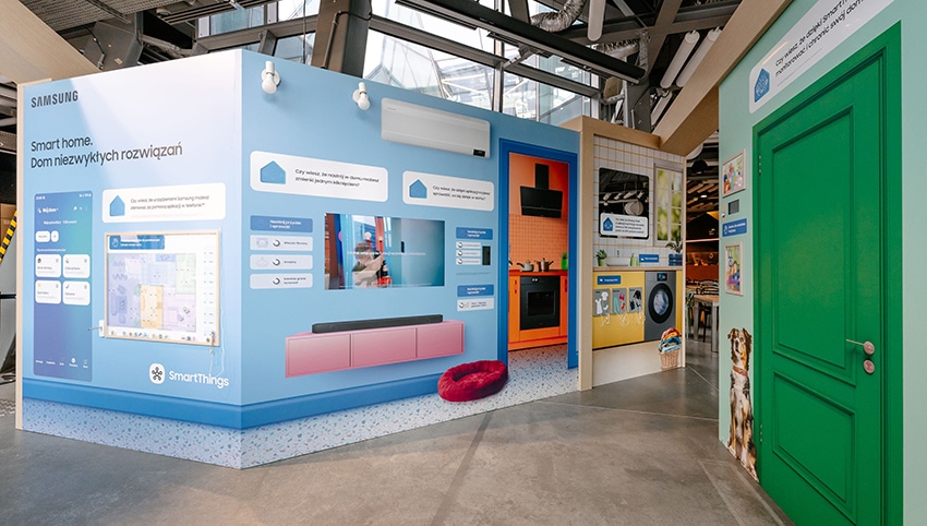 Smart home – nowa strefa Samsung w Centrum Nauki Kopernik-3