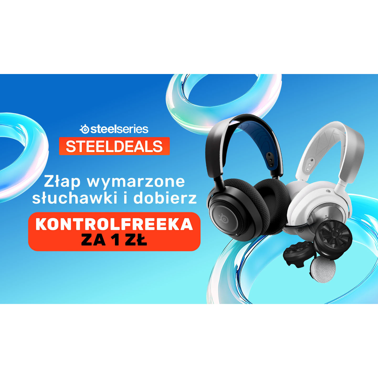 SteelSeries + KontrolFreek – zestaw dla graczy za 1 zł