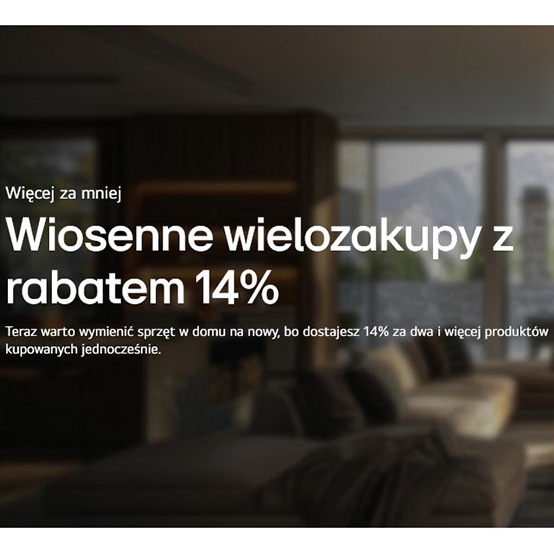 Kup dwa lub więcej sprzętów i zyskaj