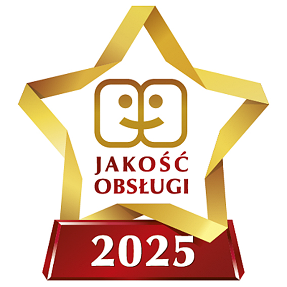 Ponownie z tytułem „Gwiazdy Jakości Obsługi 2025”
