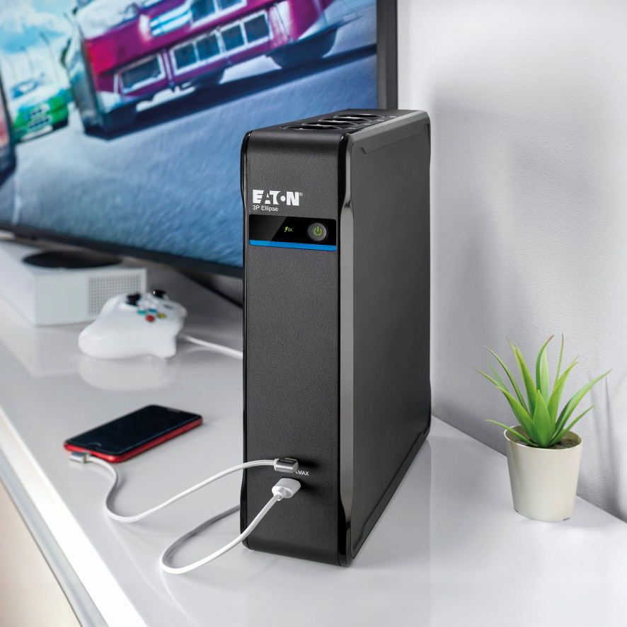 UPS-y Eaton 3P Ellipse – bezgłośne zasilanie awaryjne dla graczy