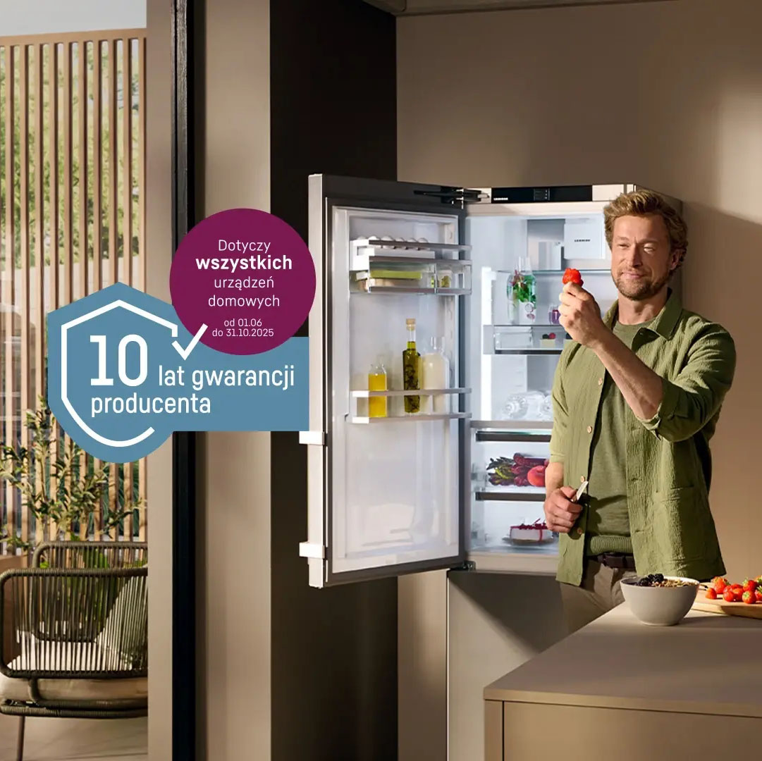 10 lat gwarancji od Liebherr