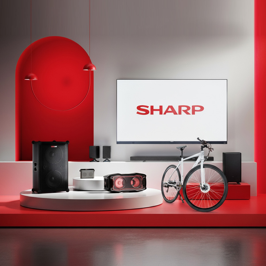IFA 2025: Sharp prezentuje nową erę domowej rozrywki i e-mobilności
