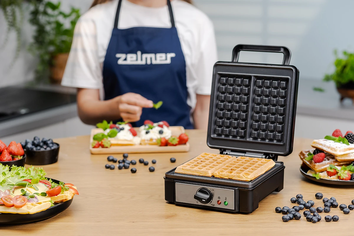 Gofrownica na duże gofry – Zelmer ZWM0012