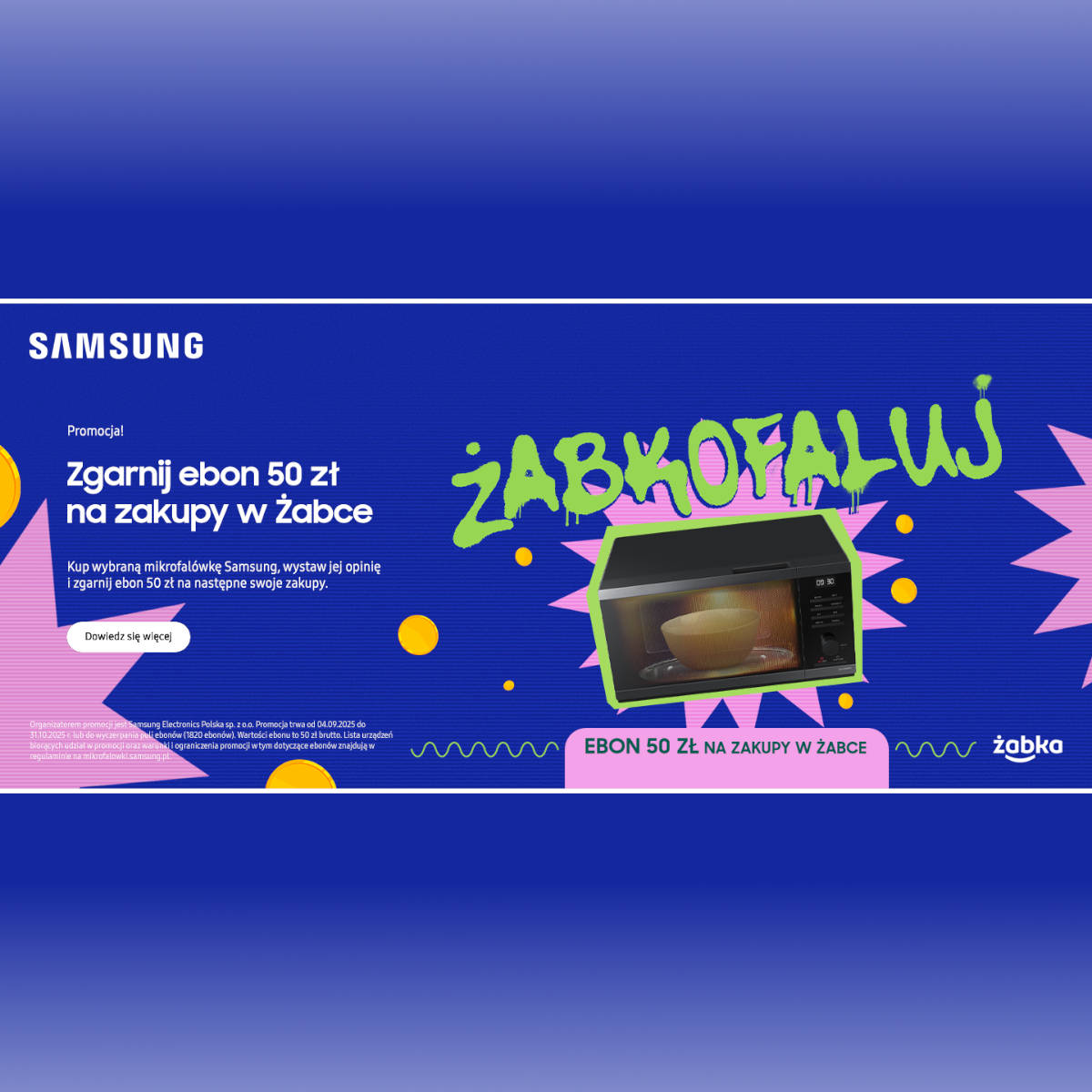 „Żabkofaluj z Samsung”