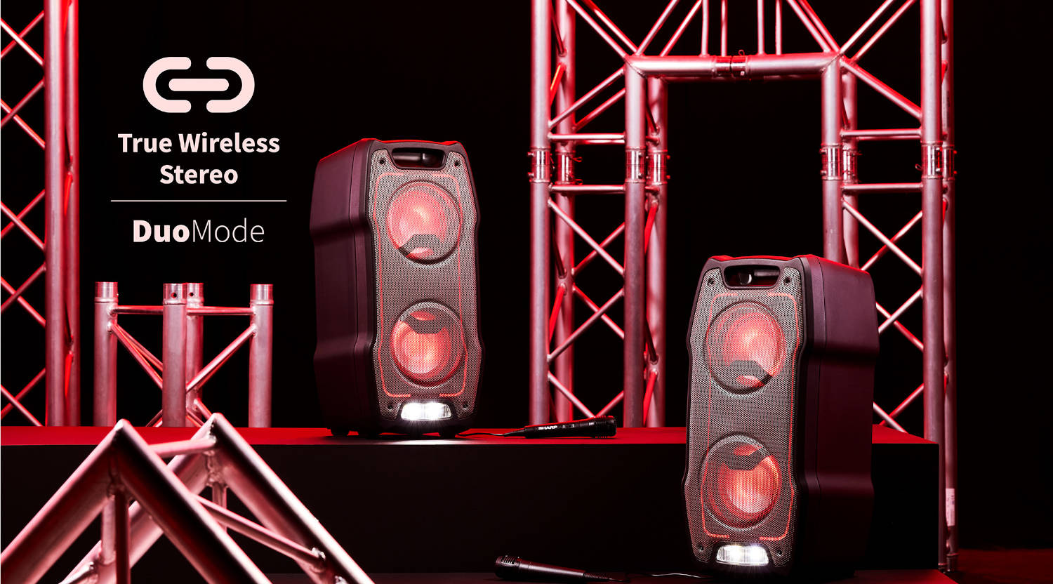 Głośnik imprezowy karaoke Sharp XParty Sing PS-932