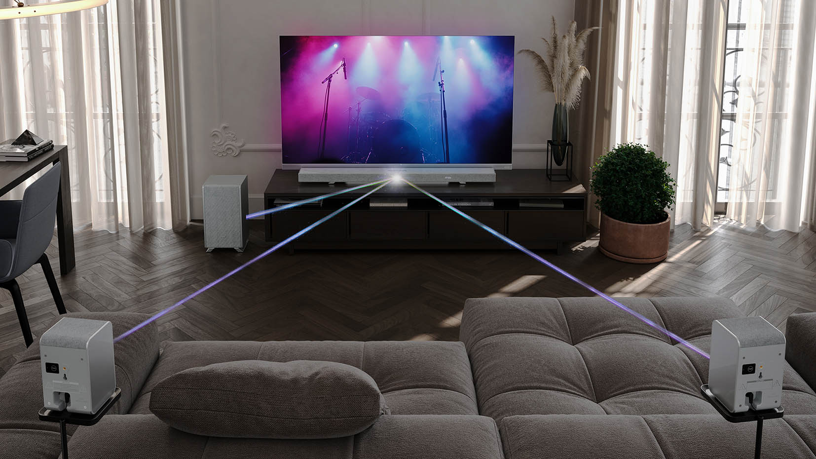 Kup soundbar z serii Q i odbierz bezprzewodowe tylne głośniki surround gratis-2