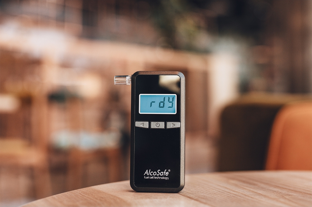 Alkomat elektrochemiczny Alcosafe F8 Black