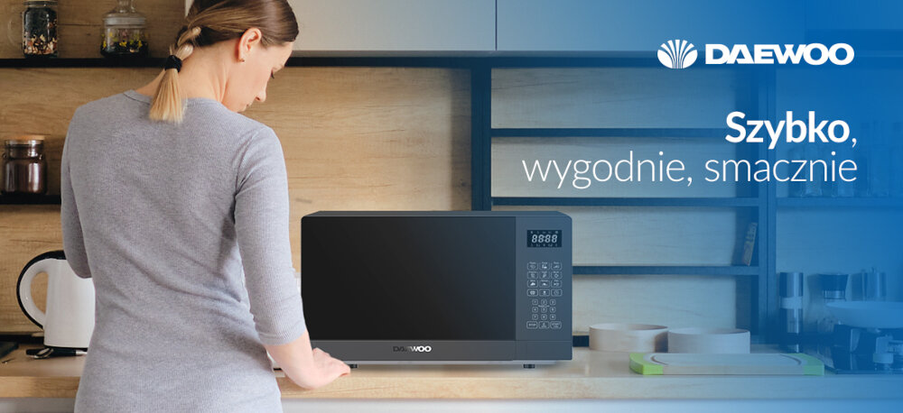 Kuchenka mikrofalowa – Daewoo MD-FA202GB-EU