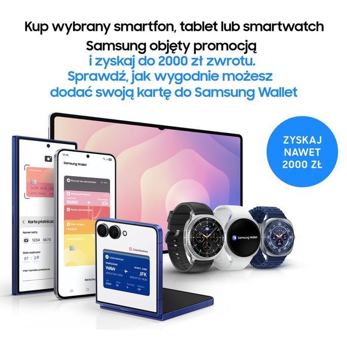 Rozpoczyna promocję zwrotów na urządzenia Galaxy