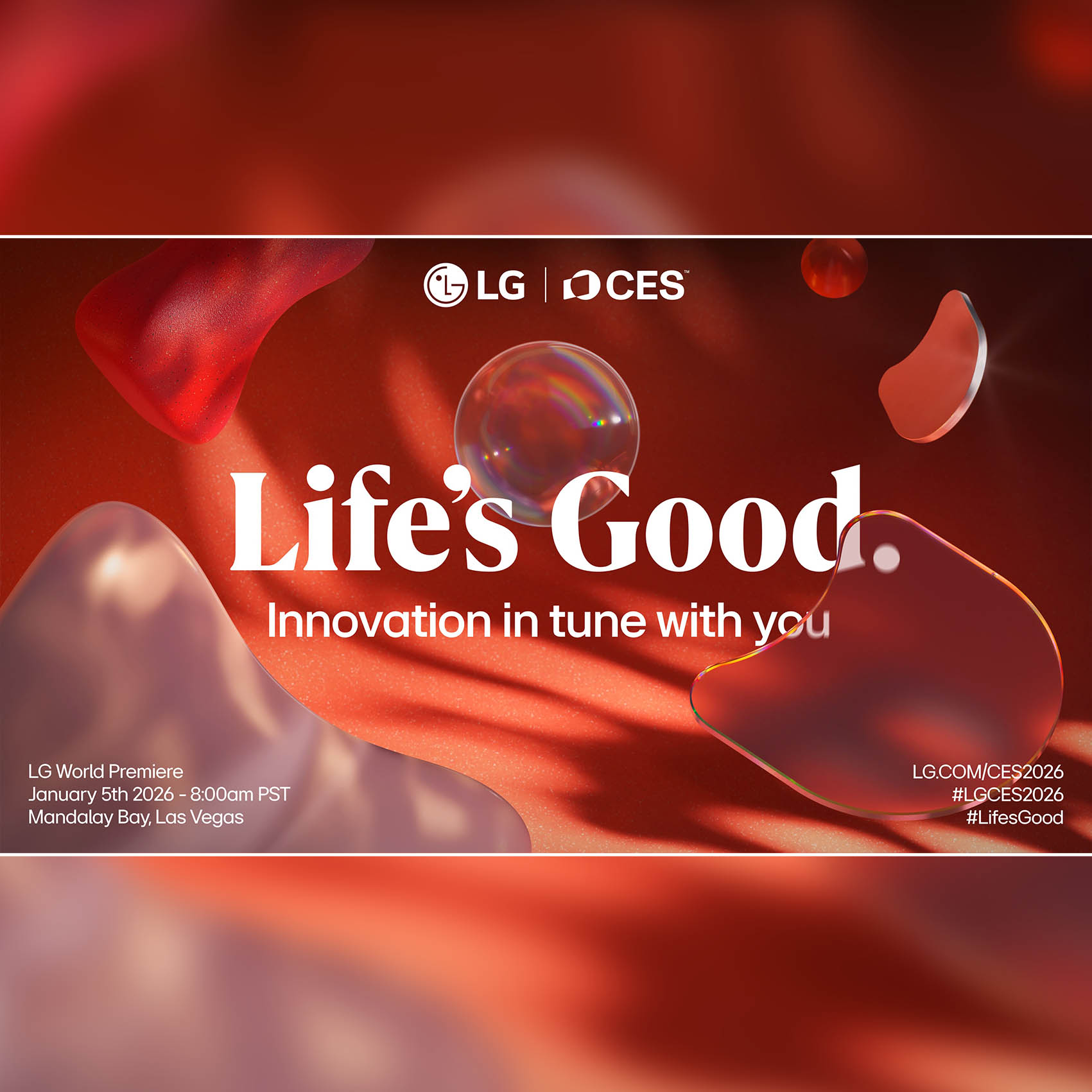 CES 2026: LG zaprezentuje wizję „Innovation in tune with You”