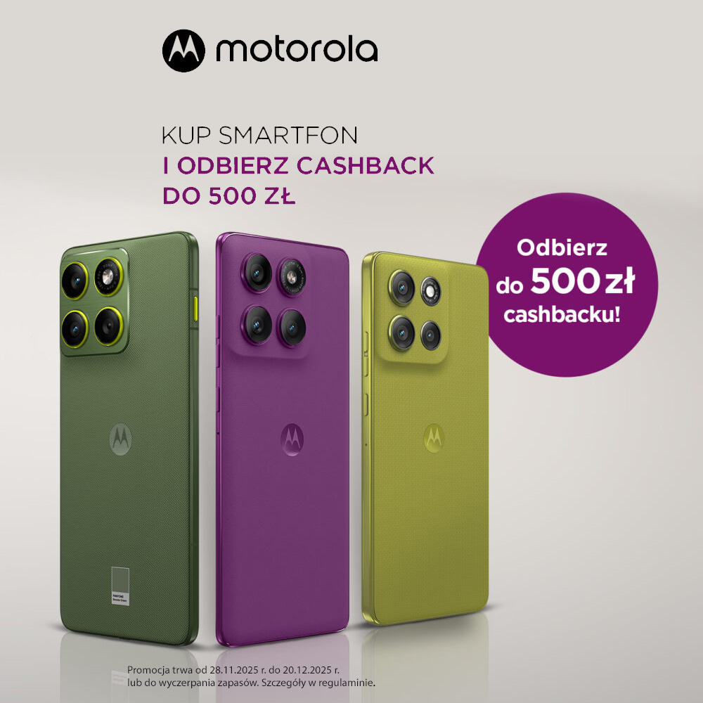 Promocja na smartfony i tablety Motorola oraz Lenovo