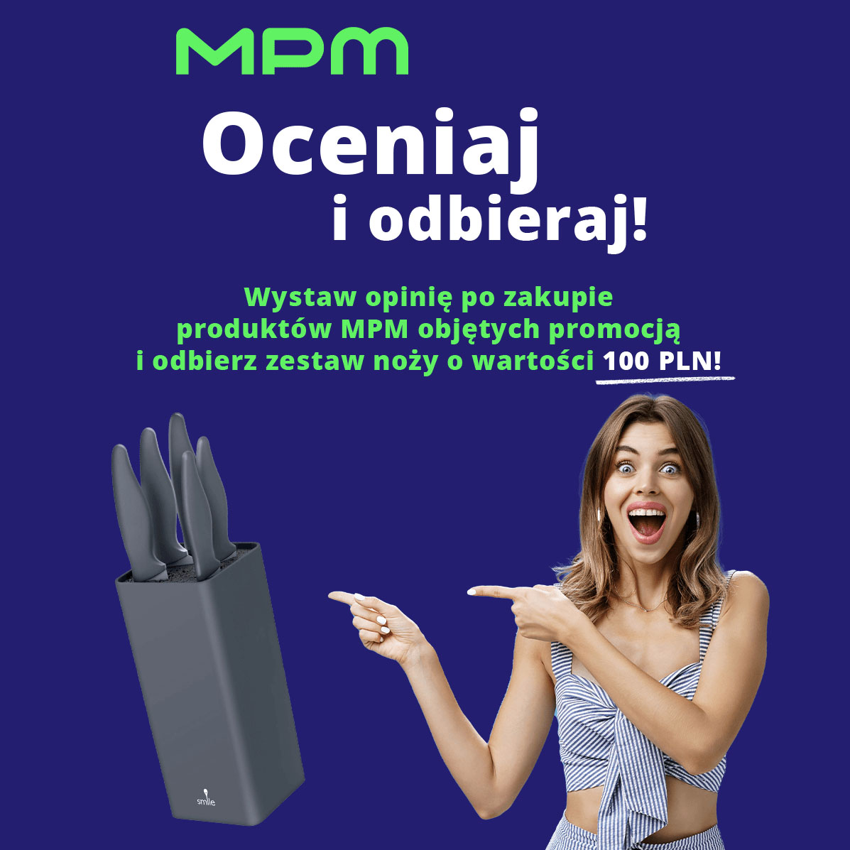 Zestaw noży MPM SNS-7 za opinię o zakupie produktu