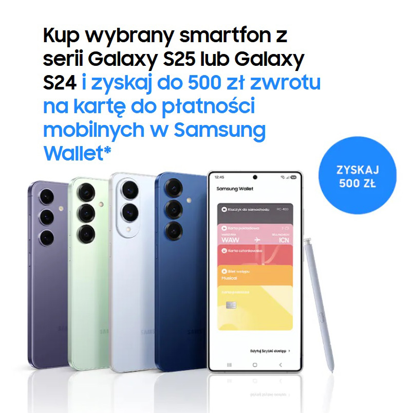 Casback lub odkupienie smartfonu na Nowy Rok