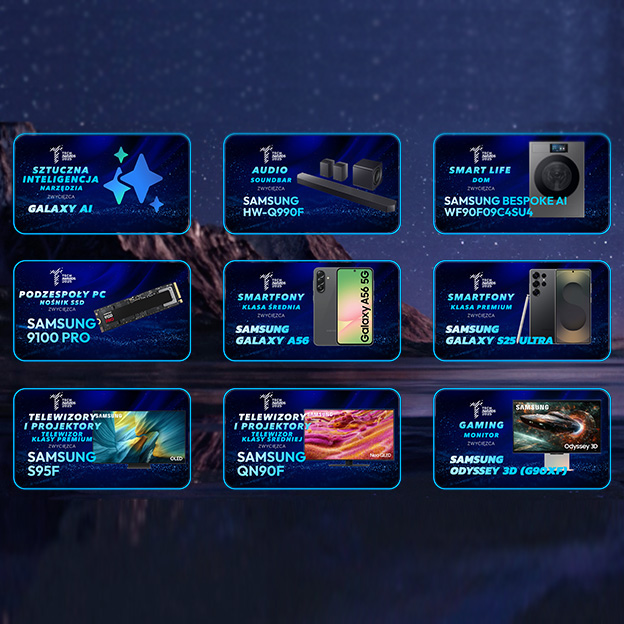 Samsung triumfuje w „Tech Awards 2025”