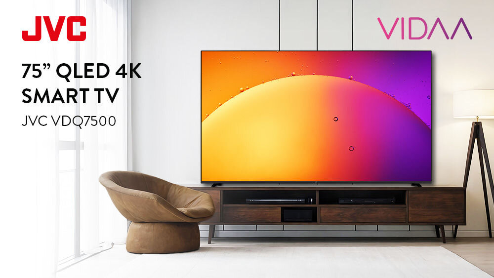 75-calowy telewizor z VIDAA – JVC LT-75VDQ7500