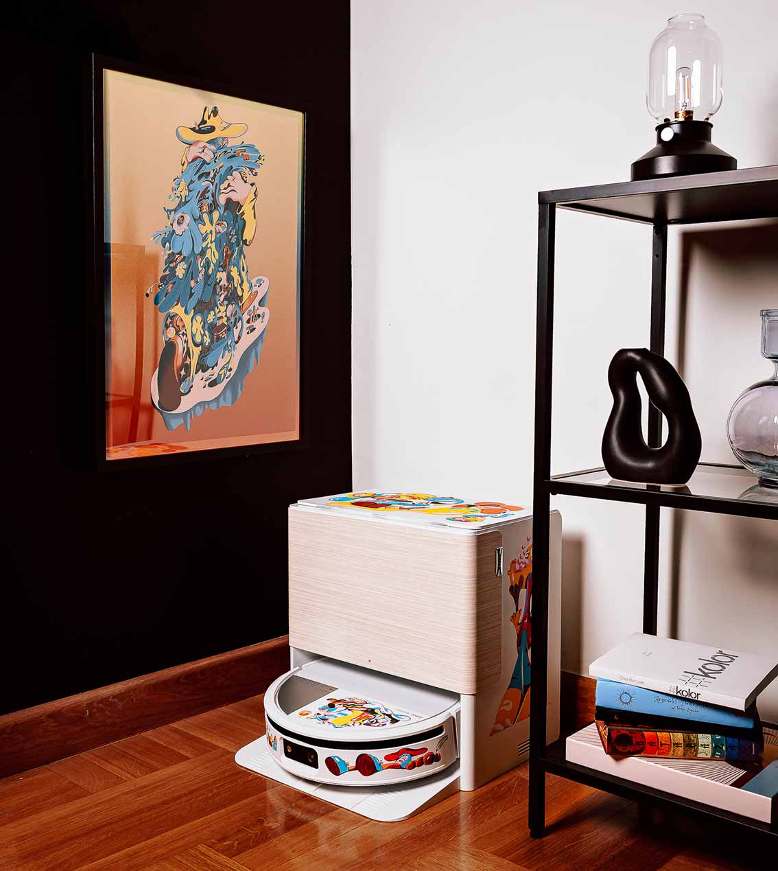 Unikatowy zestaw iRobot Roomba Max 705 Combo i autorski plakat na aukcji WOŚP-3