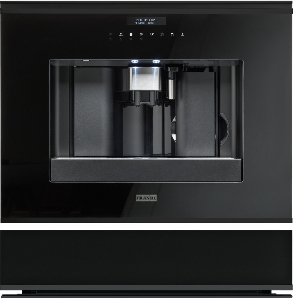 Franke z kompaktowym zestawem kawowym do zabudowy