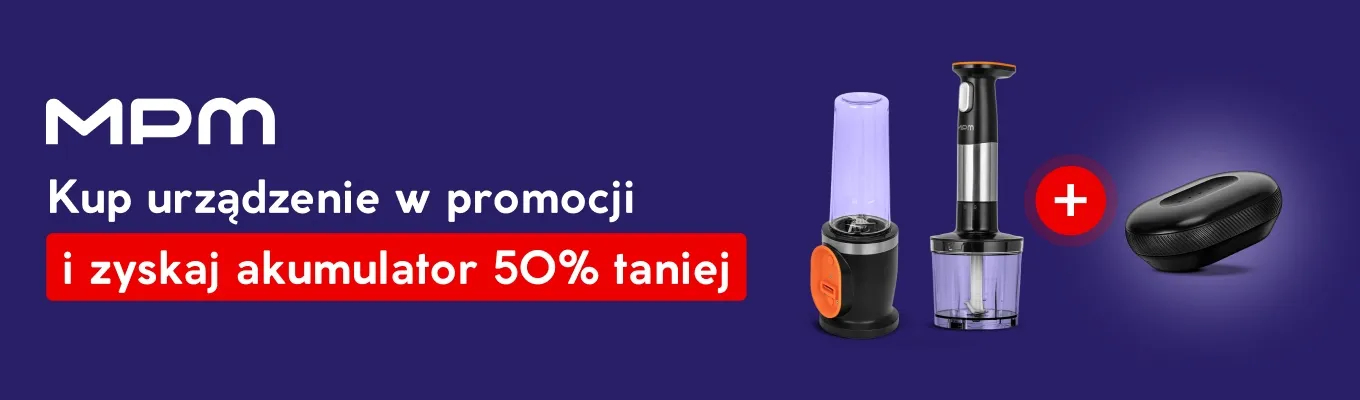 Akumulator 50 proc. taniej przy zakupie urządzeń MPM GoFree-2