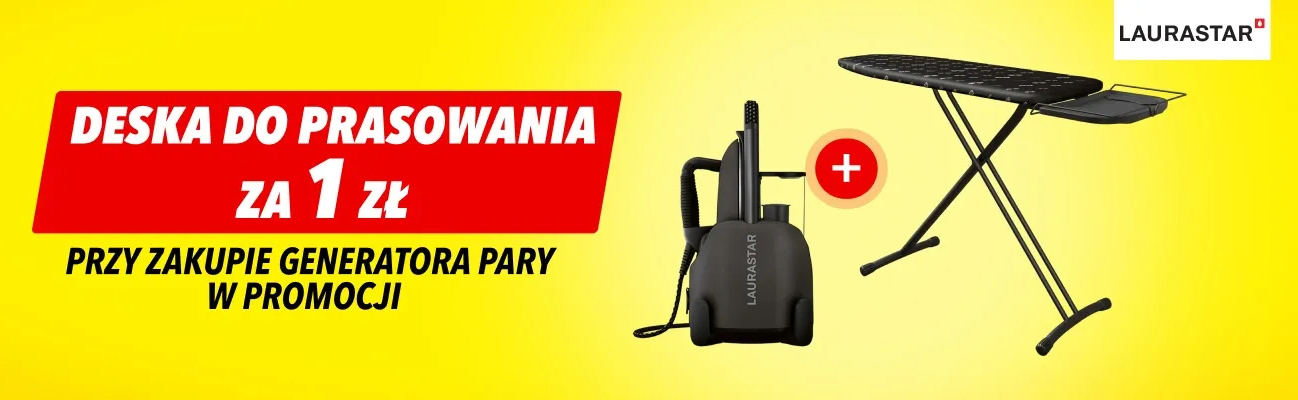 Deska do prasowania za 1 zł przy zakupie generatora pary-2