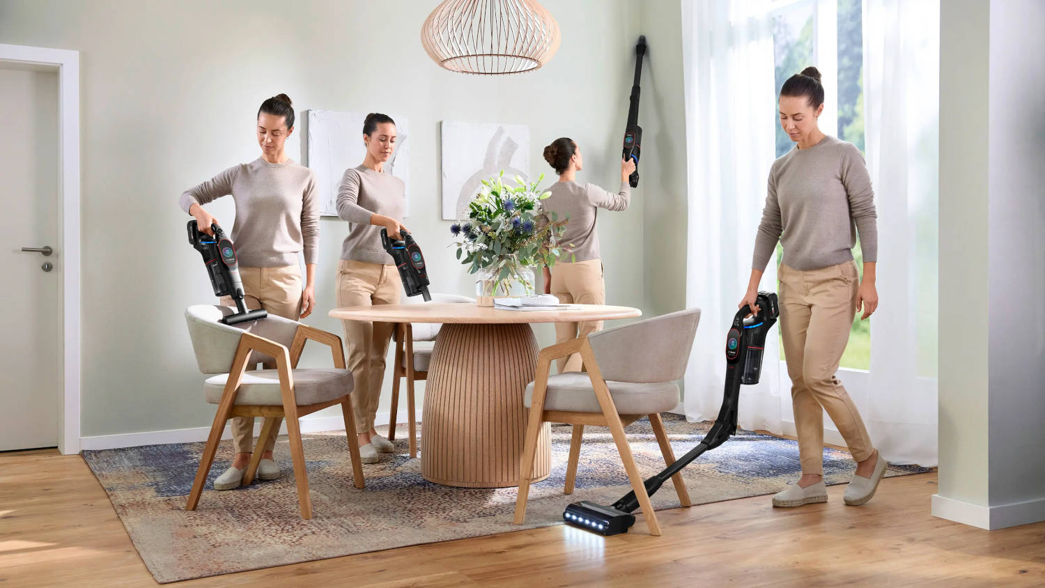 Odkurzacz bezprzewodowy z trybem automatycznym Bosch Unlimited 10 ProPower BCS1051POW