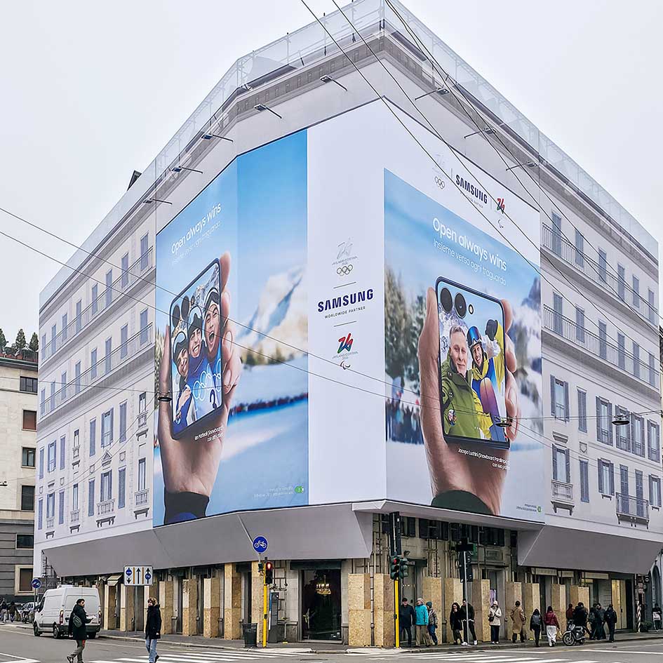 Samsung otwiera Mediolan na olimpijskie emocje. Start kampanii „Niech wygra otwartość”