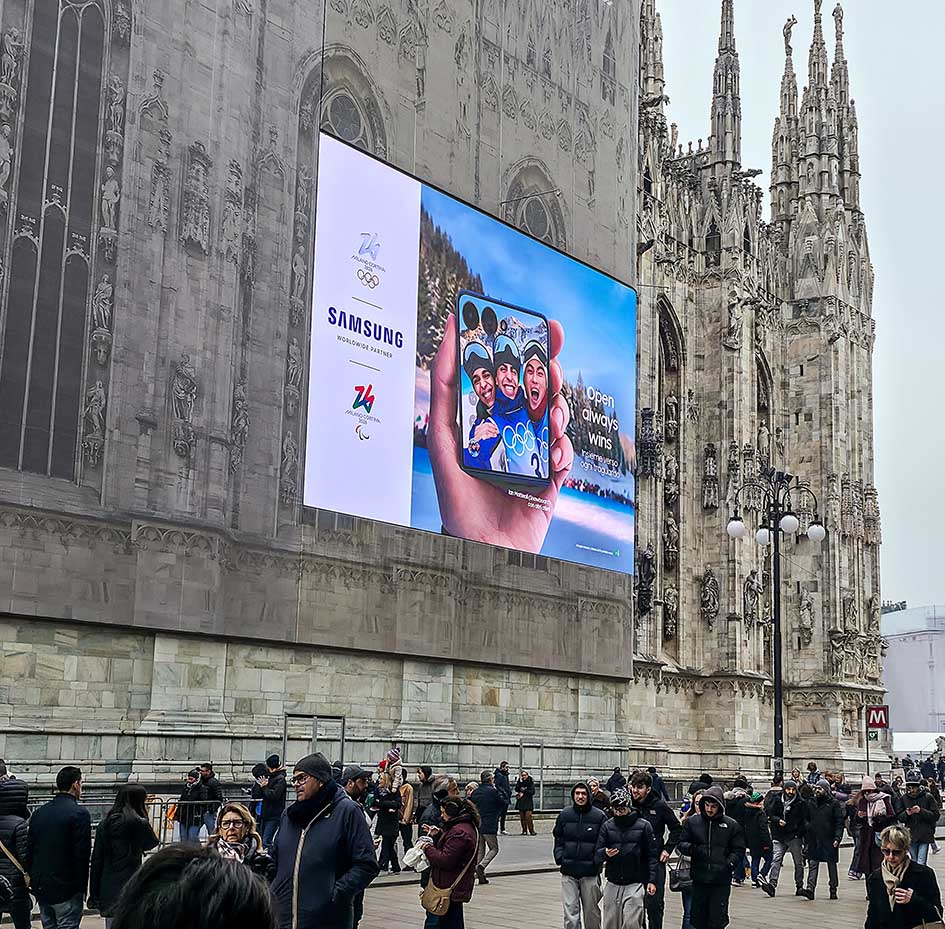 Samsung otwiera Mediolan na olimpijskie emocje Start kampanii „Niech wygra otwartość”-3