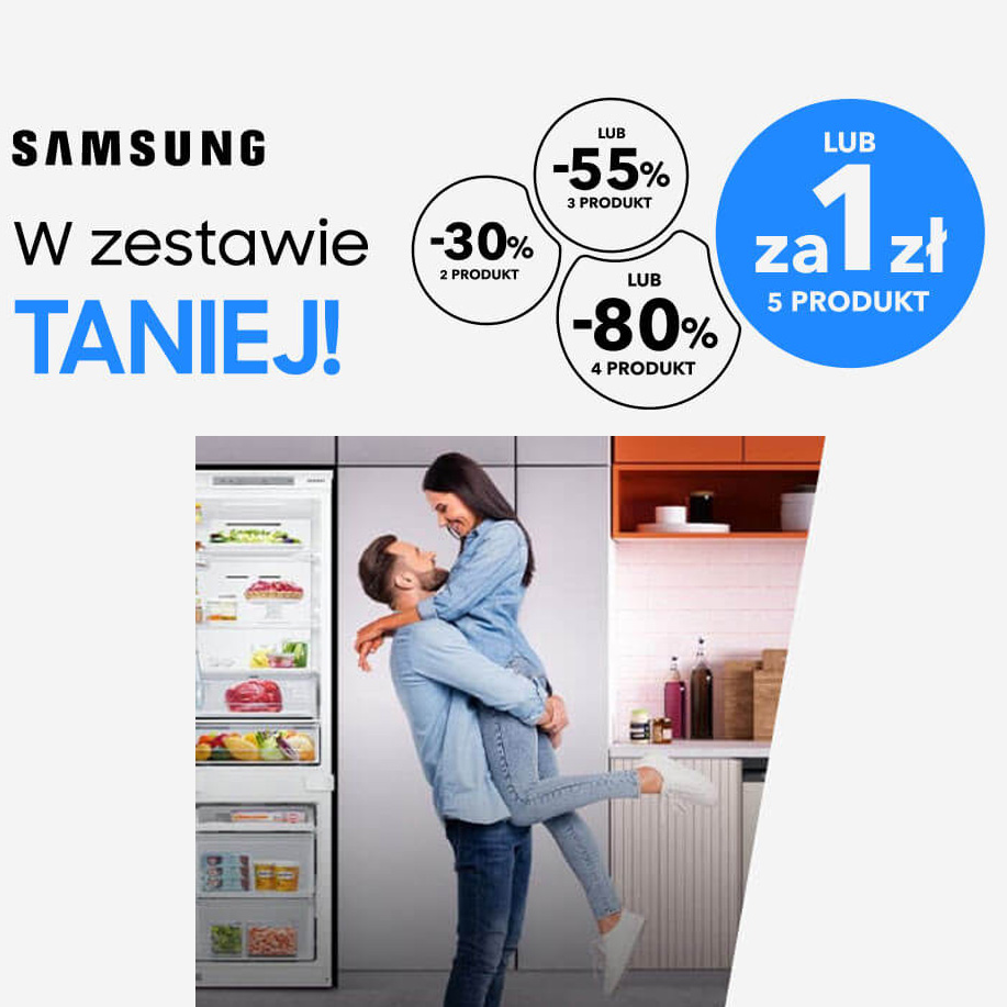 Samsung uruchamia promocję „Multirabaty”  – nawet 99 proc. zniżki na najtańszy produkt
