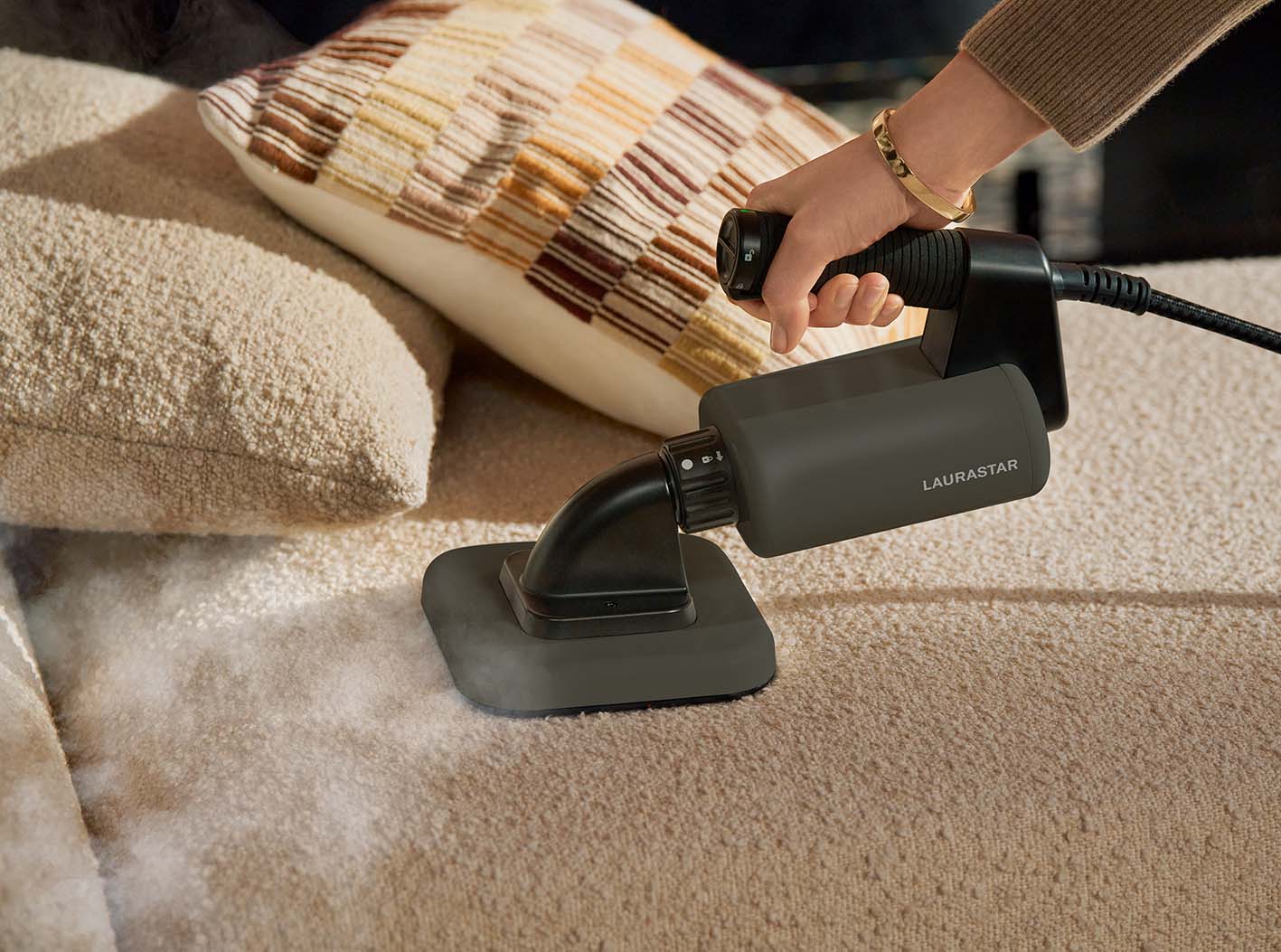 Gorąca para zamiast detergentów