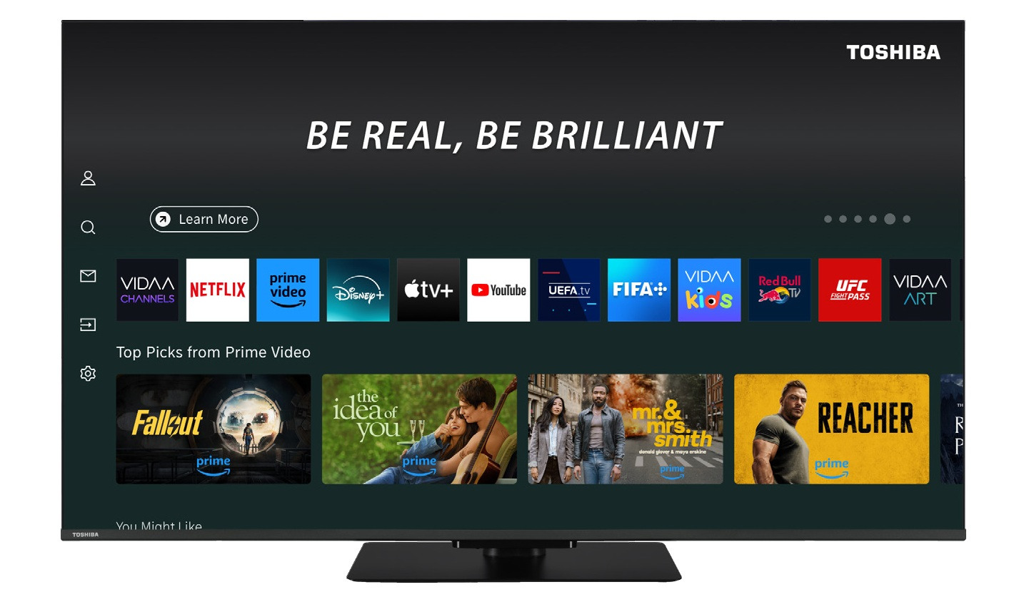 Telewizor QLED 144 Hz – Toshiba 55QV7G63DG