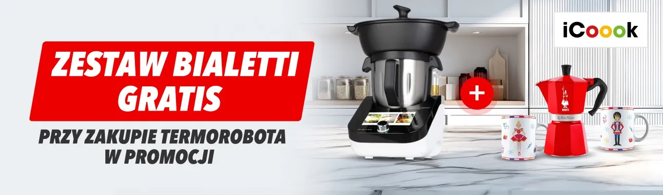 Termorobot iCoook MRK-38 2.0 z zestawem Bialetti gratis-2