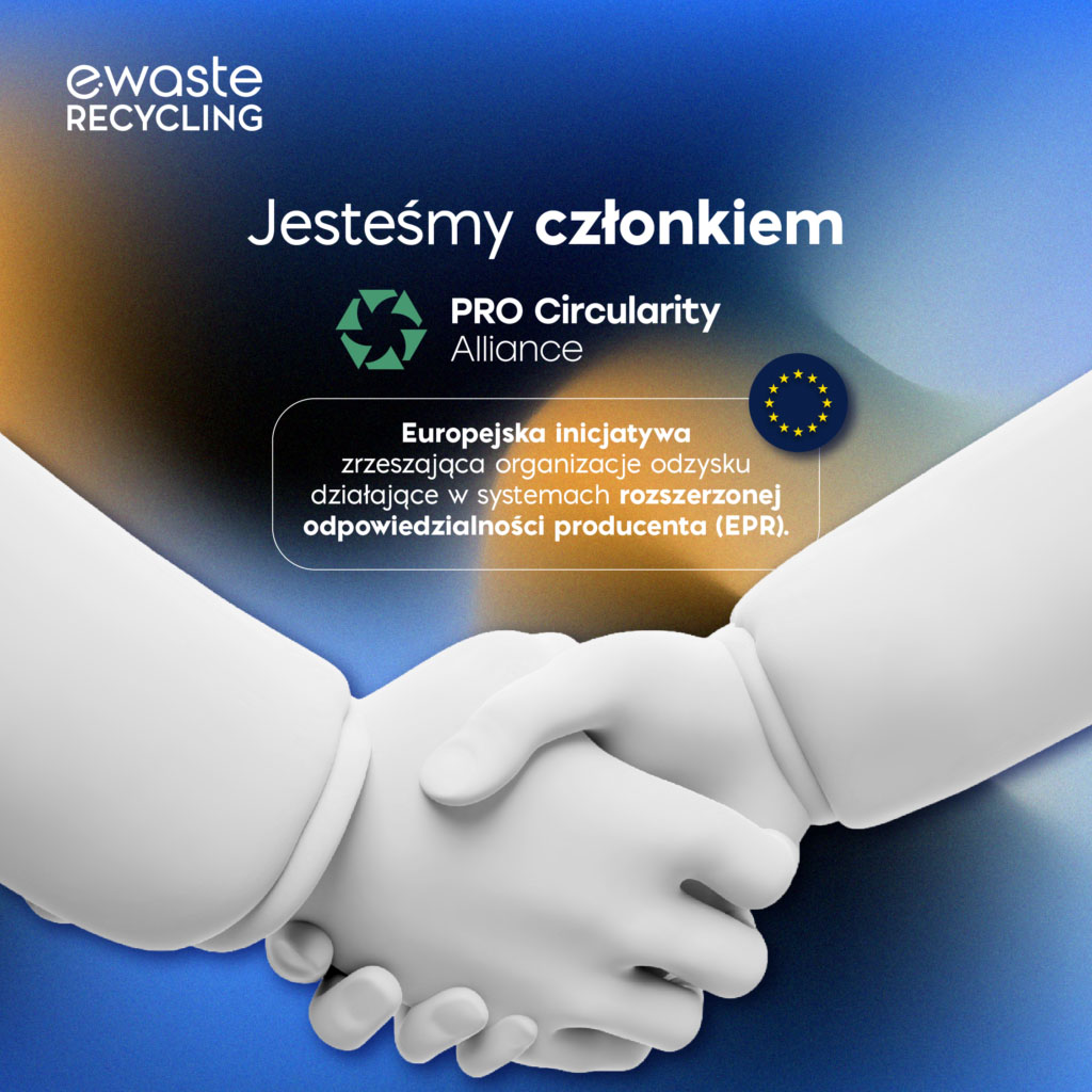 E-Waste Recycling dołącza do PRO Circularity Alliance
