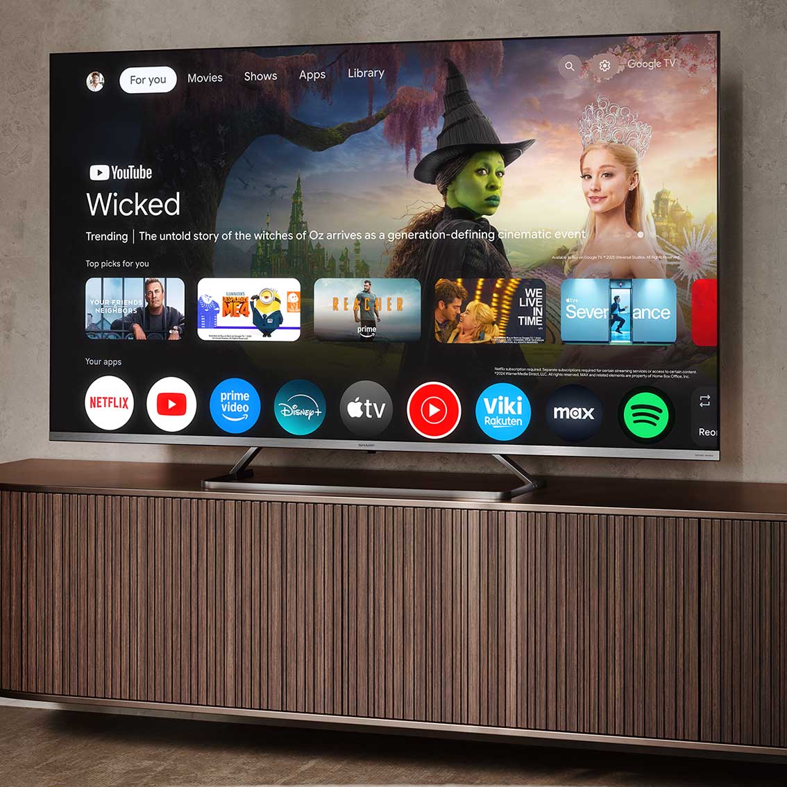 Kup telewizor mini-LED Sharp z serii JP i odbierz soundbar gratis