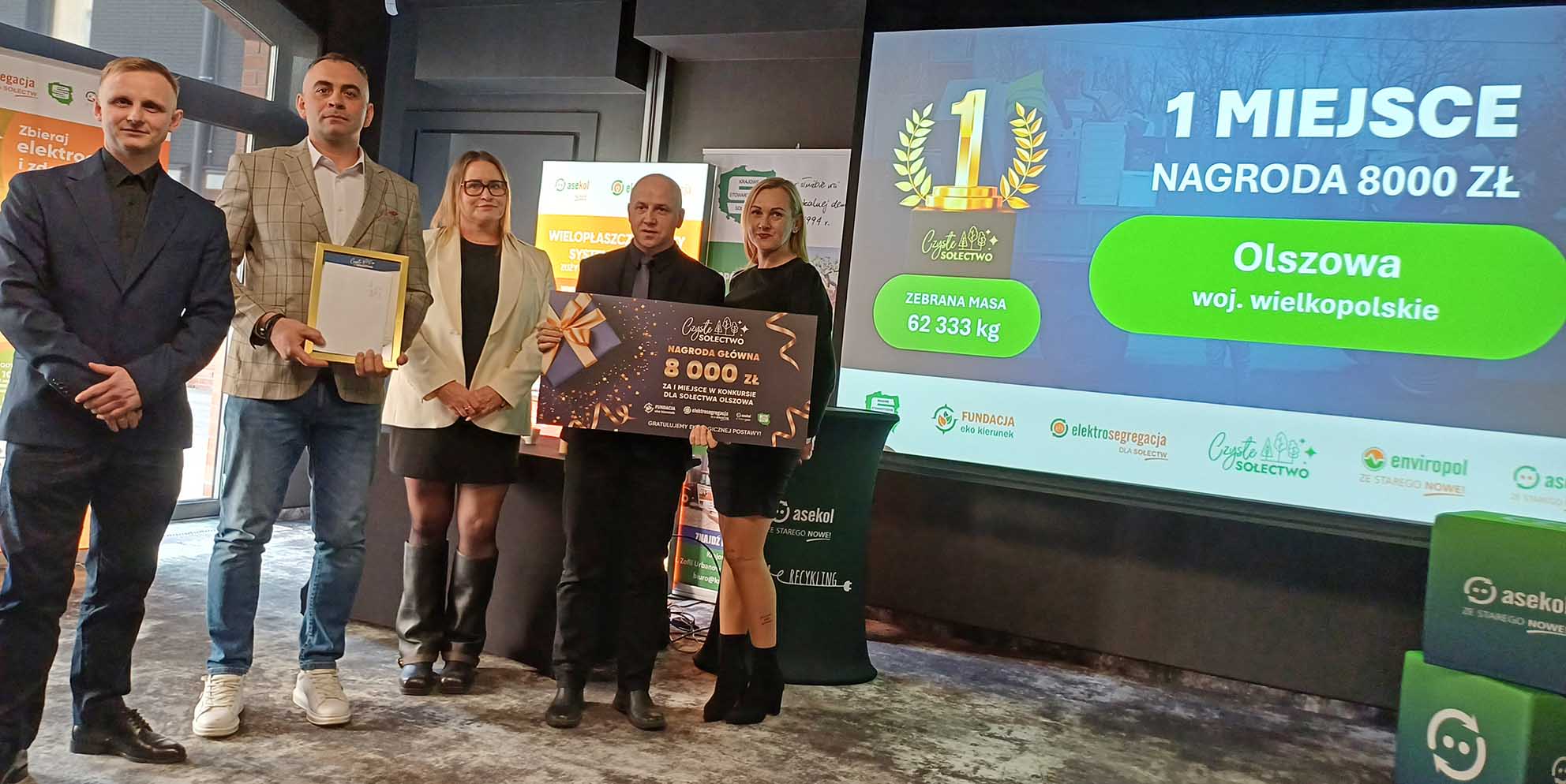 Ponad 1100 ton elektroodpadów zebranych w projekcie Czyste Sołectwo!-3