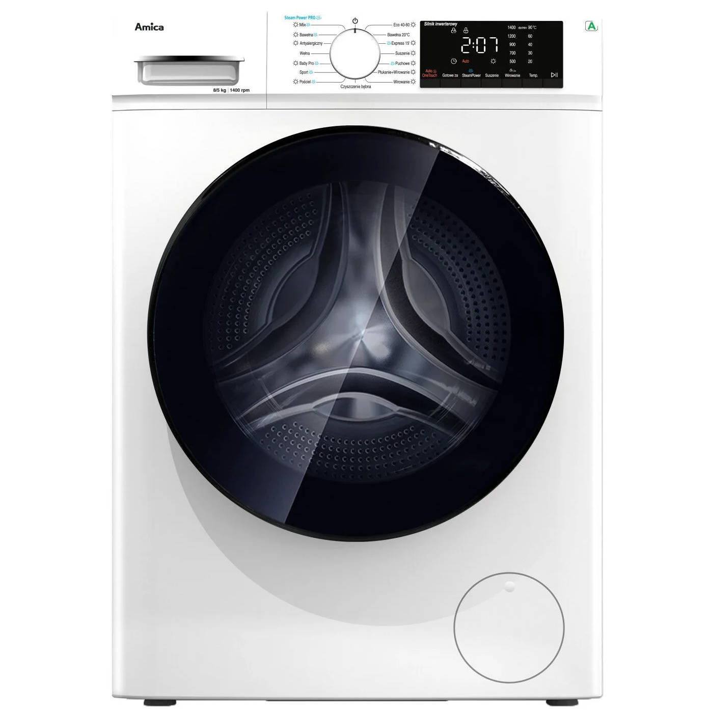 Amica łączy pranie i suszenie z systemem generowania pary